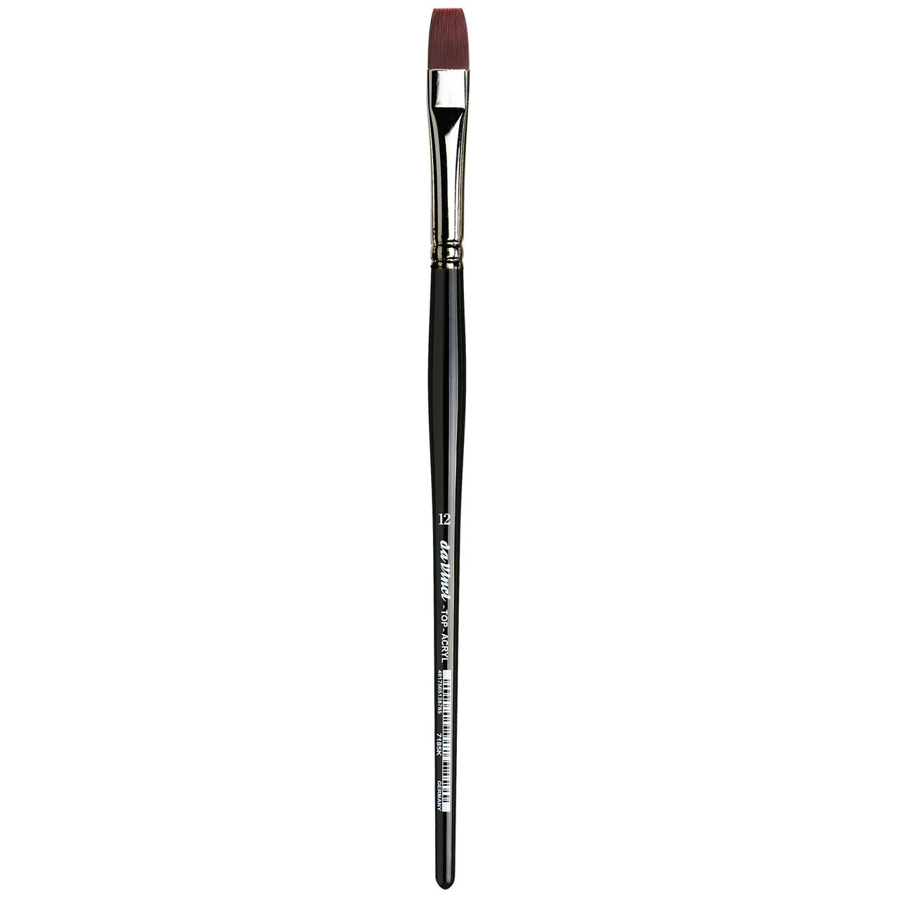 da Vinci TOP ACRYL Series 7185K Synthetic Flat Brush